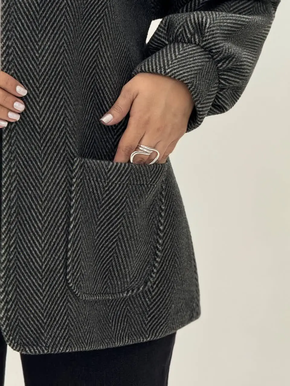 3695-پالتو آستردار فندی